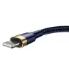 Cable Lightning Baseus CALKLF-CV3 2 m Azul Oro