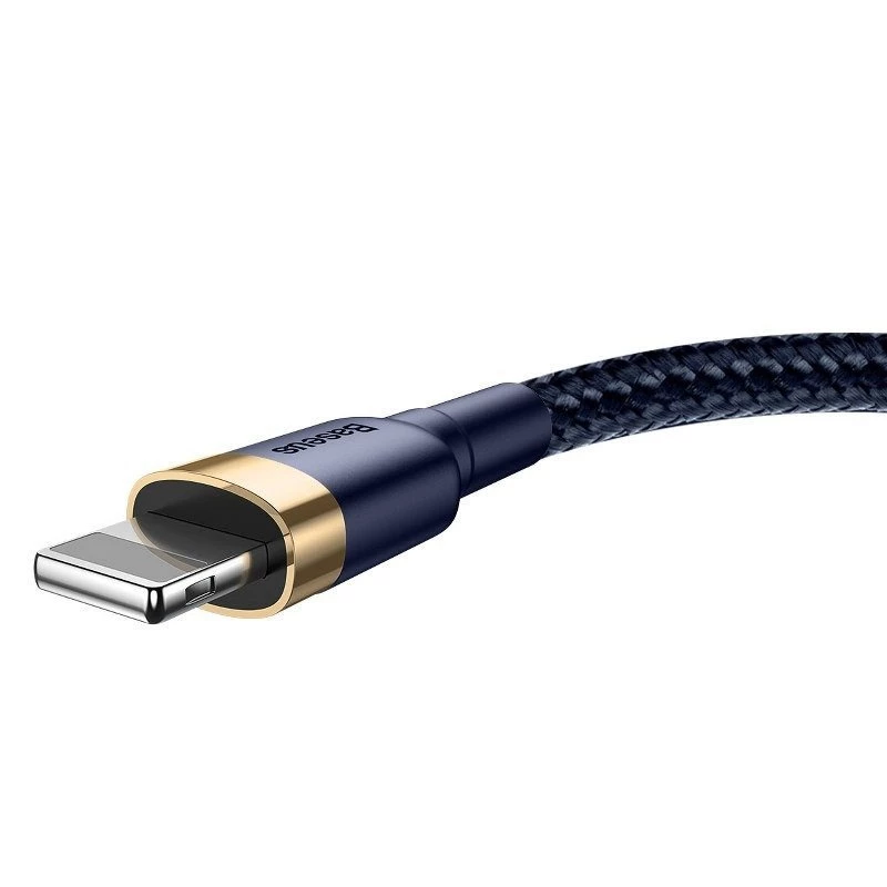 Cable Lightning Baseus CALKLF-CV3 2 m Azul Oro