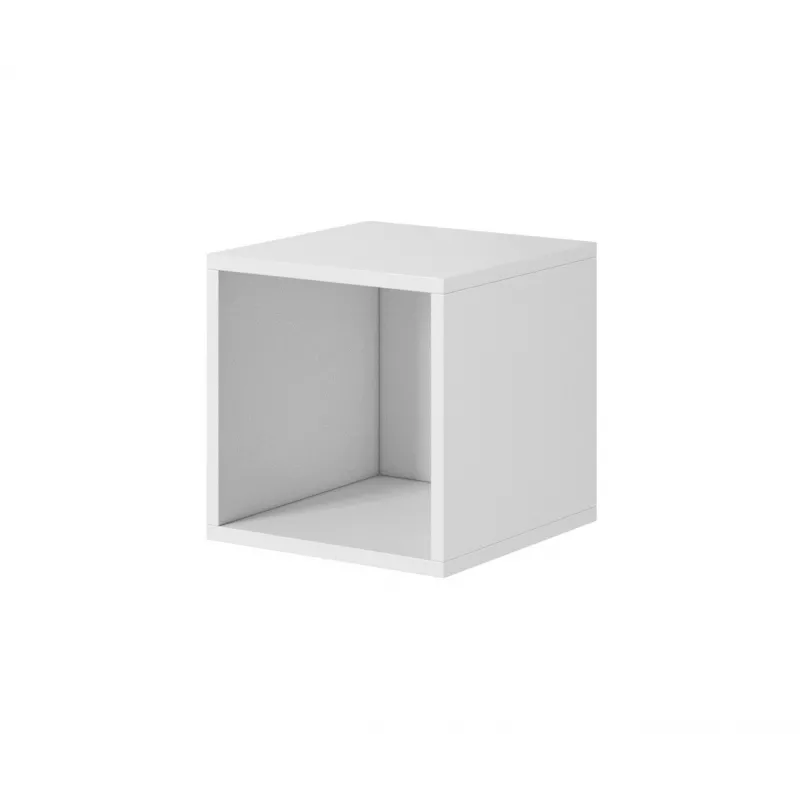 Conjunto de muebles de salón Cama ROCO 17 (2xRO3 + 2xRO6) blanco/blanco/negro