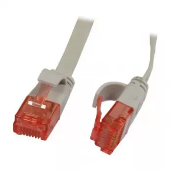 Cable de red RJ45 - CAT6 250 MHz - 7,5 m gris - UTP (U/UTP) - PVC - plano - Synergy 21