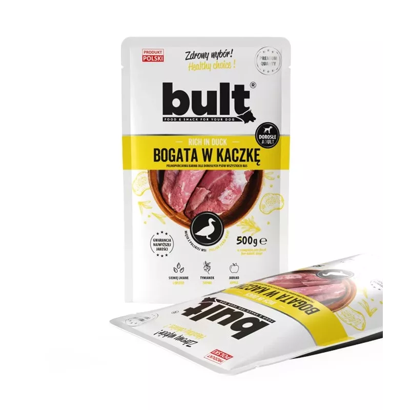BULT rica en pato - comida húmeda para perros - 100 g