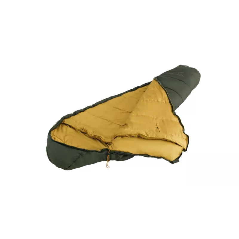 Saco de dormir easy camp Falcon III momia -4°C, poliéster, verde, talla M