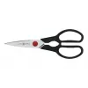 Set de cuchillos y tabla de cortar ZWILLING 35145-000-0 — 7 piezas, hojas de acero inoxidable, mangos de plástico, incluye cuchillo de pan, pelador, cocinero, de trinchar, compartimento para tijeras