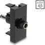 Set de conectores de fuente de alimentación DELOCK Easy 45 módulo DC 5,5×2,1 mm y 5,5×2,5 mm