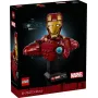 Set de construcción LEGO Marvel Super Heroes Iron Man MK4 modelo 3D, 436 piezas, incluye 1 minifigura, para 18+
