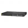 HPE Aruba Networking CX 6100 24G Class4 PoE 4SFP+ 370W Managed L3 Gigabit Ethernet (10/100/1000) Power over Ethernet (PoE) 1U Negro
