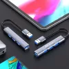 Hub USB QOLTEC 53793 — entrada USB 3.0, 3 conectores USB 2.0