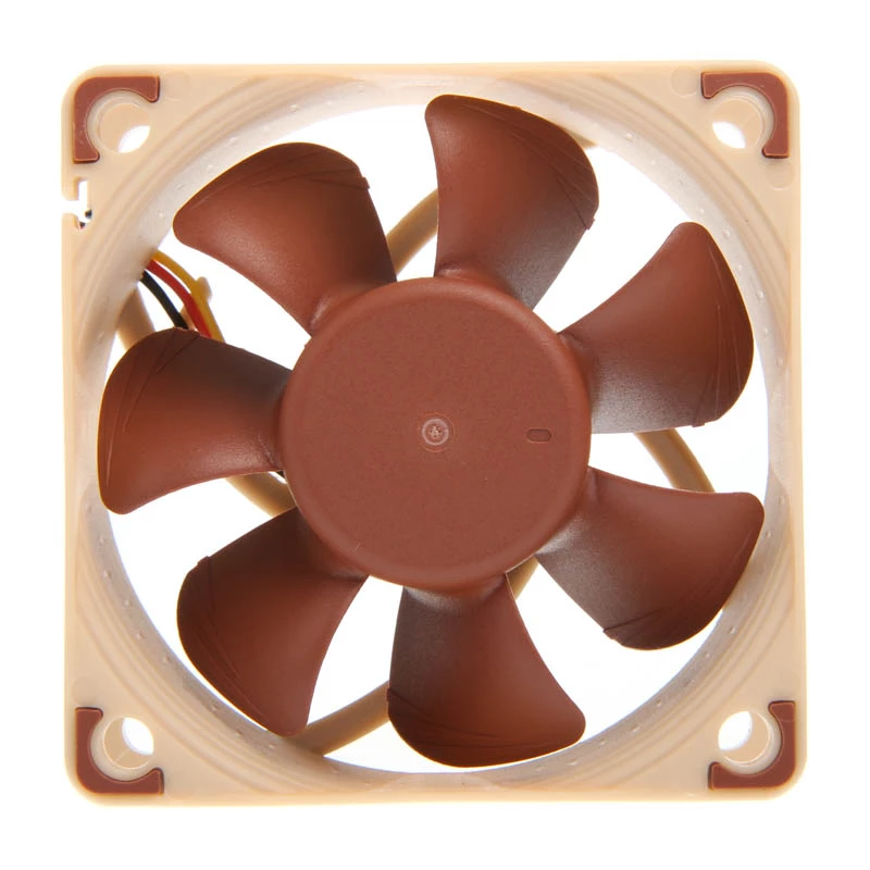 Ventilador para caja de ordenador Noctua NF-A6X25 FLX 60 mm, 12 V, 1600–3000 RPM, 29,2 m³/h, 0,61 mmH2O, rodamiento SSO2
