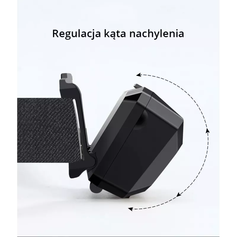 Linterna Libox LB0107 negra linterna frontal LED