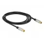 Cable coaxial RG-6/U DeLOCK 88946 2 m IEC Negro
