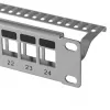 Lanberg PPKS-1024-S panel de parcheo 1U
