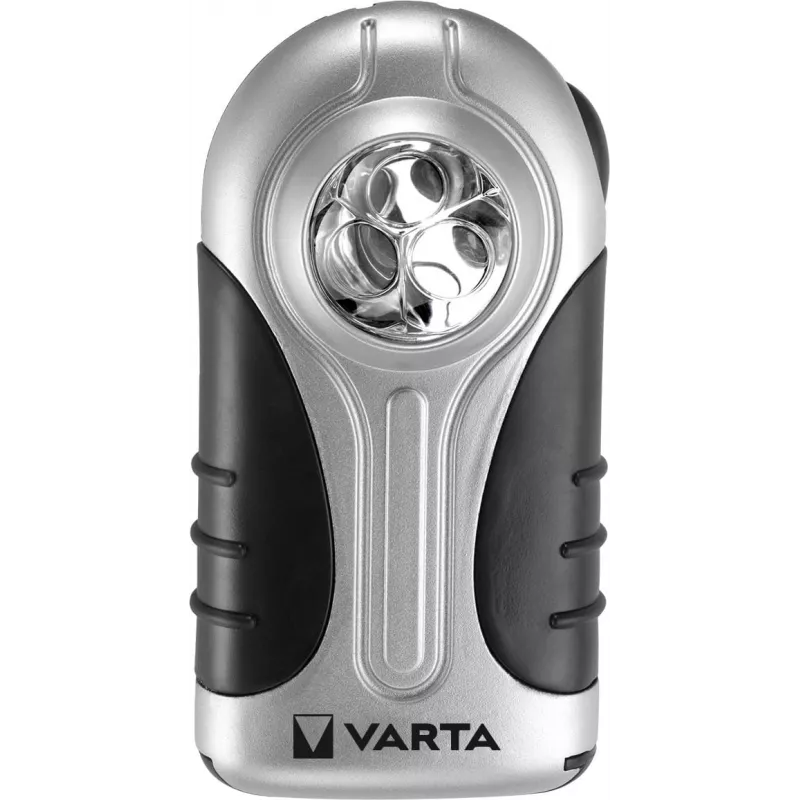 Linterna de mano Varta 16647 Negro Plata