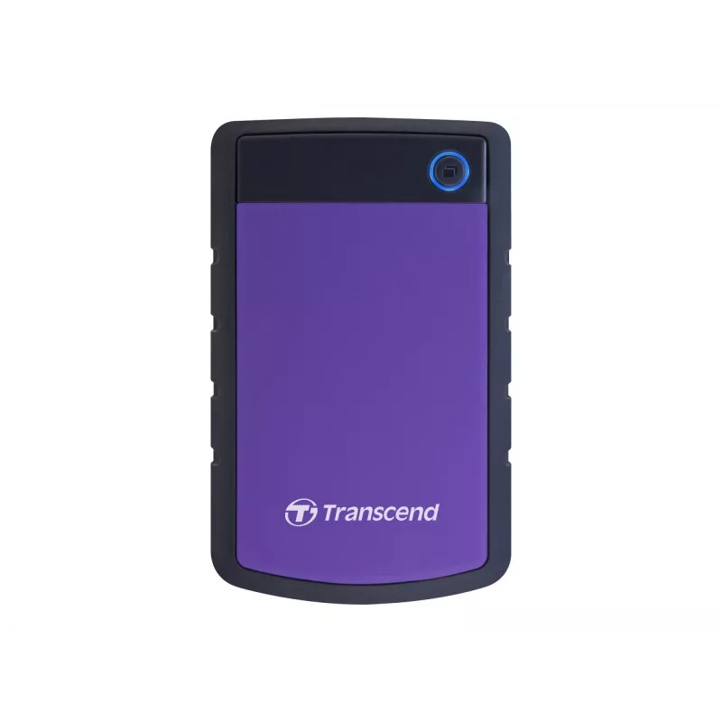 Transcend StoreJet 25H3P - Disco duro - 4TB - externo (portátil) - 2.5 (6,4 cm) - USB3.0 - AES de 256 bits - morado (TS4TSJ25H3P)