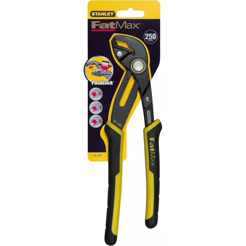 Alicates para bombas de agua Stanley FatMax Multigrip 250 mm