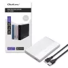 Carcasa para SSD/HDD SATA de 2,5 pulgadas QOLTEC 52278 USB 3.0, compatible hasta 2 TB