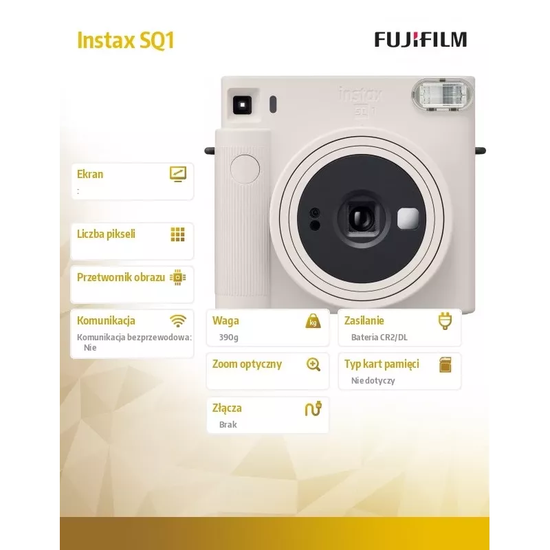 Fujifilm Instax Square SQ1 62 x 62 mm blanco