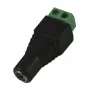 Synergy 21 S21-LED-000220 DC/2.1 x 4 mm Negro - Conector de cable verde