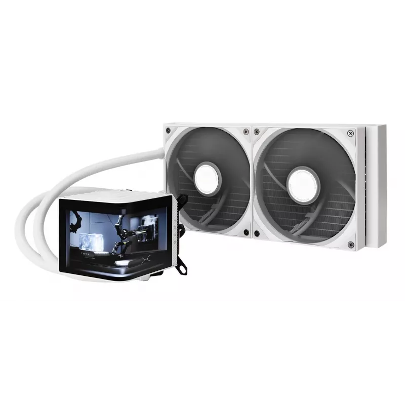 Kit de refrigeración líquida para procesador TRYX PANORAMA 280 14 cm blanco 1 ud.