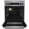 Gorenje GKS6C71XF Cocina independiente con horno Plata