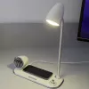 Cargador de escritorio inalámbrico Tellur TLL151371 con altavoz Bluetooth y lámpara de escritorio