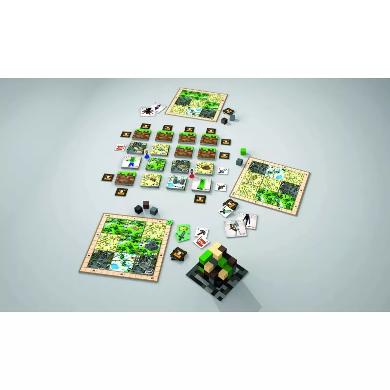 Minecraft Builder & Biomes, juego de mesa
