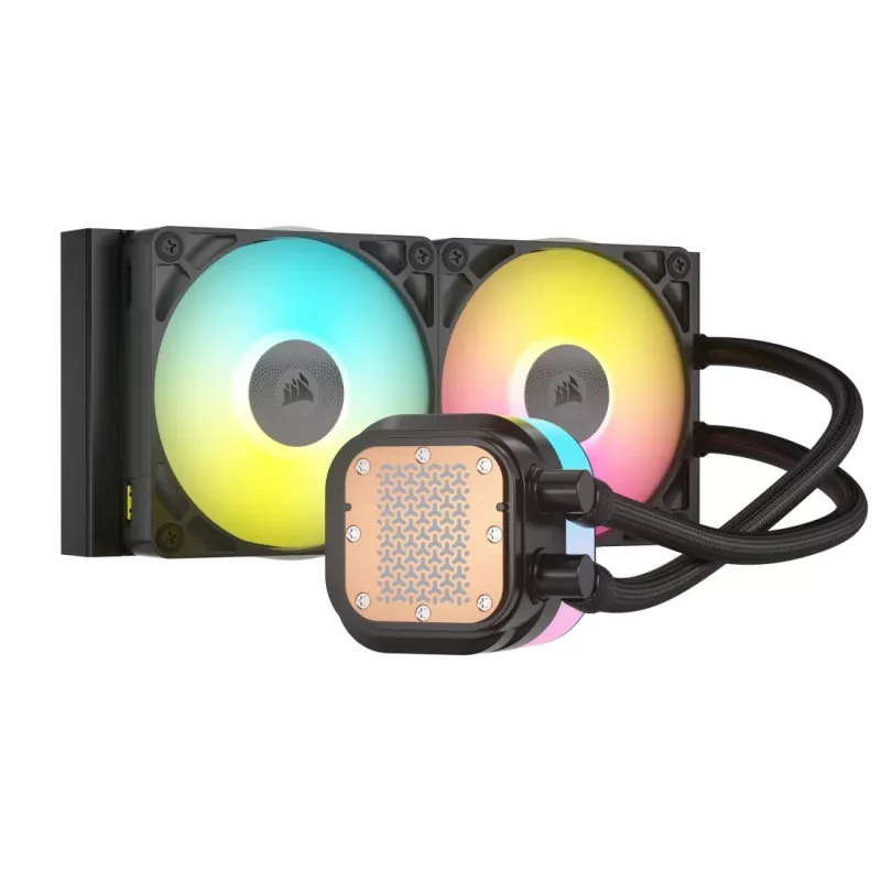 Refrigeración líquida todo en uno Corsair iCUE LINK TITAN RX RGB 12 cm negro