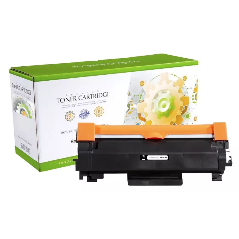 Compatible Static Control Brother Cartridge TN-2420 (TN2420) negro, 3000 páginas