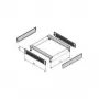 VARISTAR Socket ventilado, 600 mm de ancho, RAL7021 (26.10.0548)