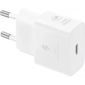 Fuente de alimentación Samsung EP-T2510XWEG 25W cargador rápido USB-C, salida USB-C