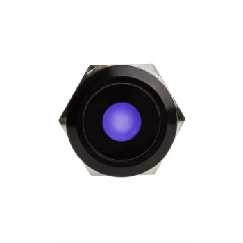 Interruptor/pulsador antivandálico DimasTech 19mm Blackline Dot RGB PD218