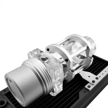 Depósito para sistema de refrigeración líquida personalizado, depósito de expansión Singularity Protium 100 mm acrílico (SC-PROTIUM-S-SP)
