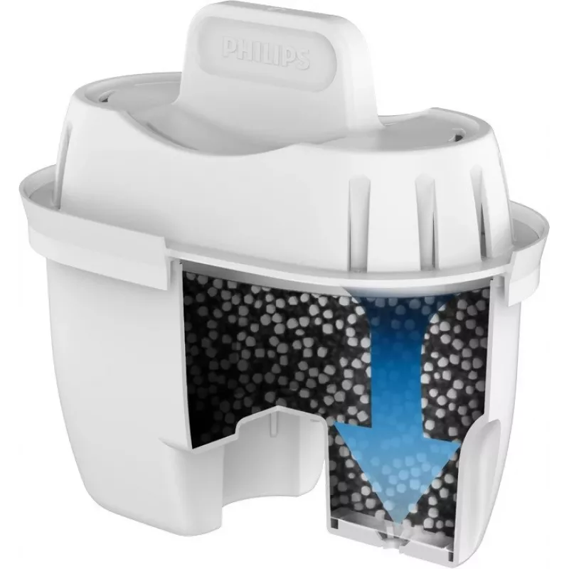 Cartucho filtrante de agua Philips AWP211/58, pack de 3