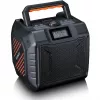 Radio digital portátil Lenco ODR-160GY gris FM/AM con sintonizador digital y diseño compacto