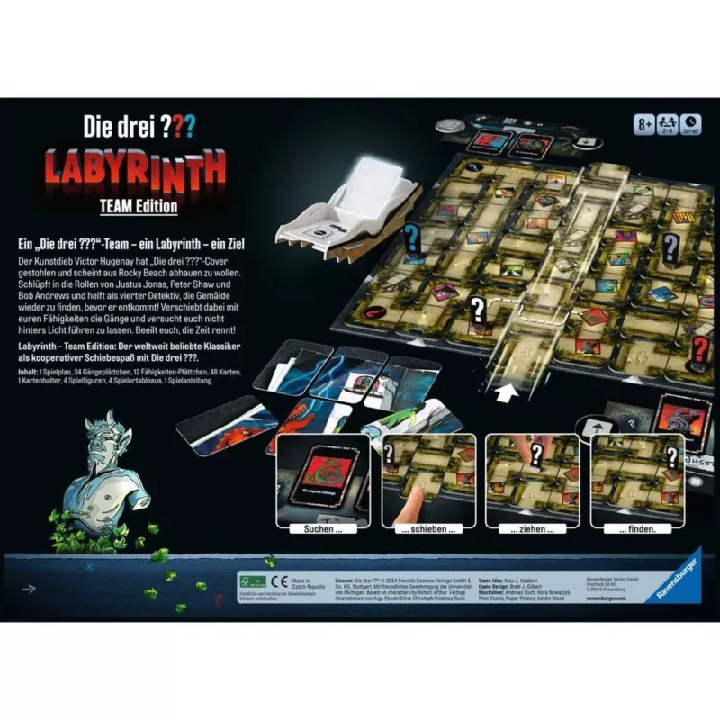Die drei Labyrinth - Team Edition, juego de mesa