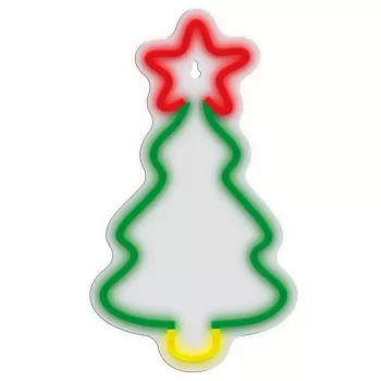 Manta SNL106MT luz LED de árbol de Navidad estilo neón, alimentada por USB