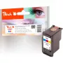 Peach 316477 Cartucho de tinta 1 ud. Cian, Magenta, Amarillo