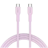 CANYON Cable OnWire 60CL C-C 60W COLOR trenzado 1m rosa
