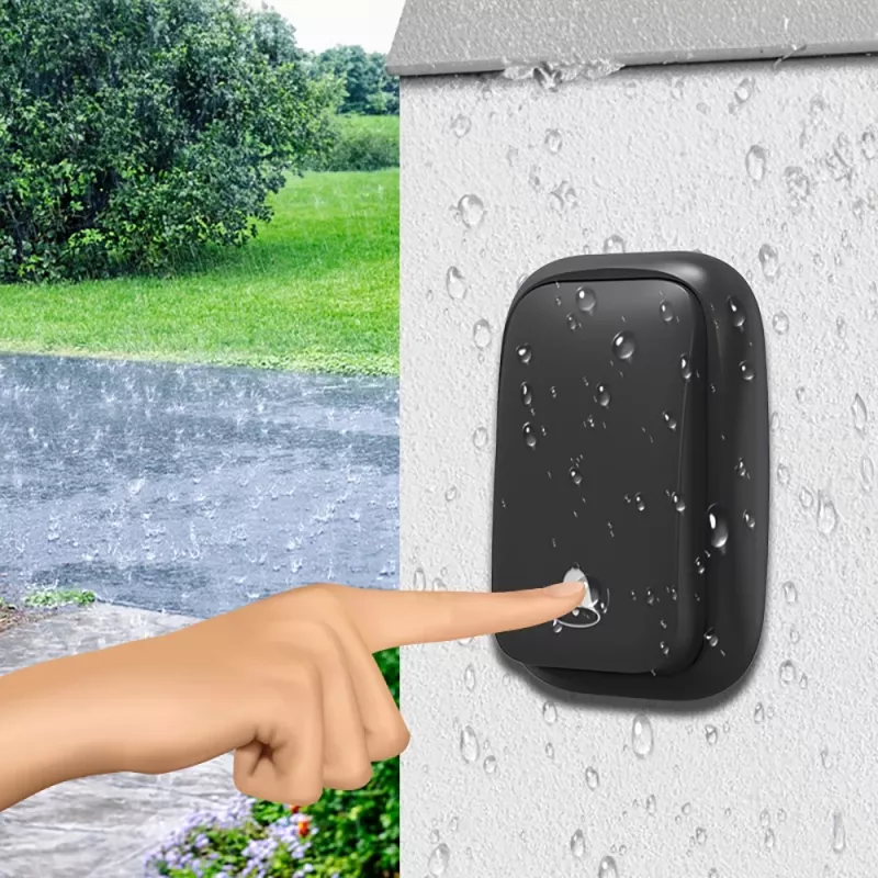 Timbre de puerta Media-Tech MT5701 negro