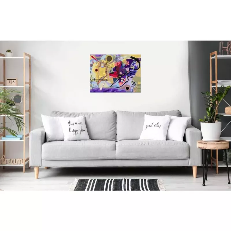 Set de pintura Ravensburger CreArt ART Collection Canvas Edition Kandinsky – amarillo, rojo, azul