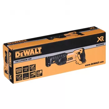 DeWALT DCS380N sierra sable 2,86 cm negro, amarillo
