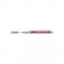 Rotulador permanente punta fina Edding 780 plata