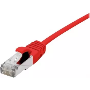Cable de conexión Ethernet Dexlan 858730 CAT6a S/FTP 1 m, rojo