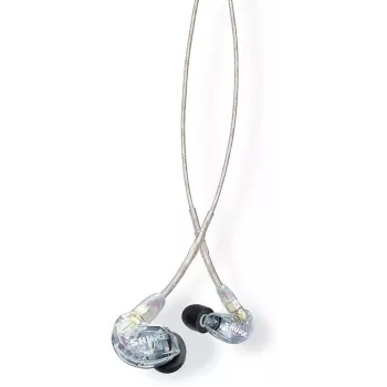 Auriculares Shure SE215 Pro monitor in-ear con cable para escenario/estudio transparente