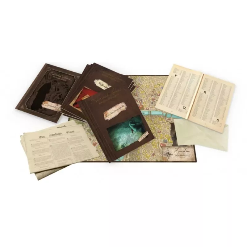 Sherlock Holmes Consulting Detective: The Thames Murders and Other Cases, juego de mesa