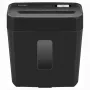 Destructora de documentos SAVIO ND-01, corte cruzado 4 x 32 mm, depósito de 11 L, 230 W, negra, 72 dB