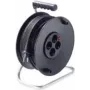 Cable alargador de corriente Bachmann 395.181 50 m 4 tomas de corriente AC Negro