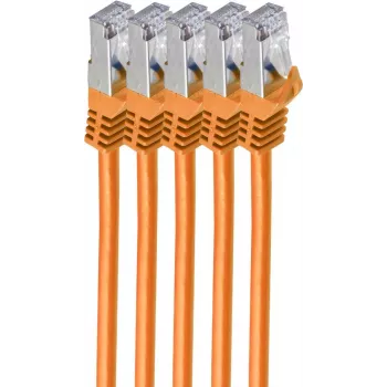 Cable de red ShiverPeaks BS75511-O-SET5