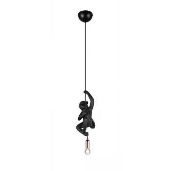 Lámpara colgante TRIO R36551002 – casquillo E14, acabado negro