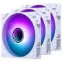 Ventilador de caja PHANTEKS M25 Gen2 140mm PWM D-RGB, pack de 3, Blanco