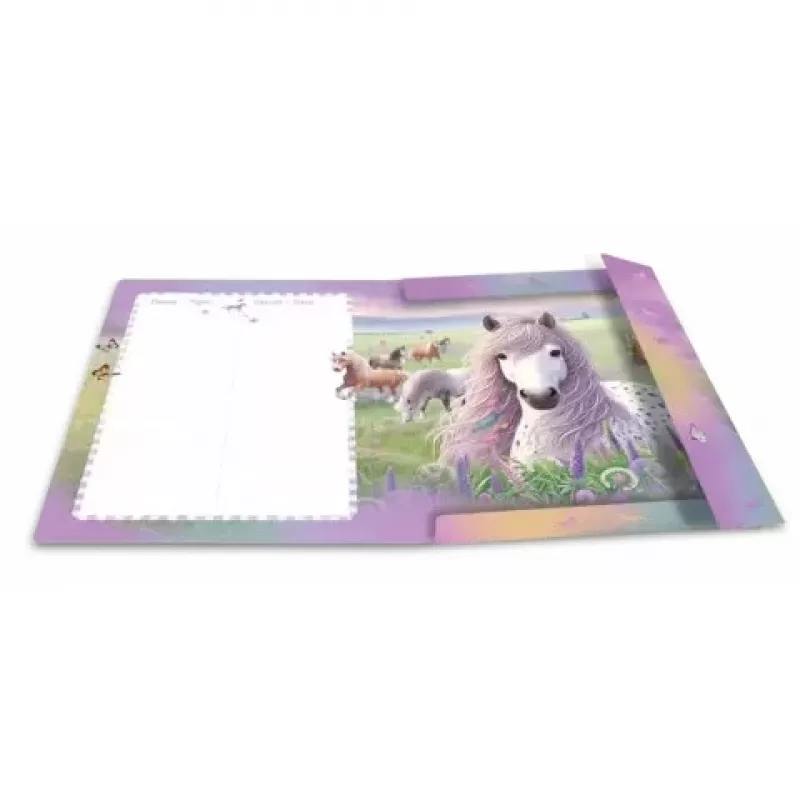 Carpeta HERMA con goma elástica A3 cartón Horse World